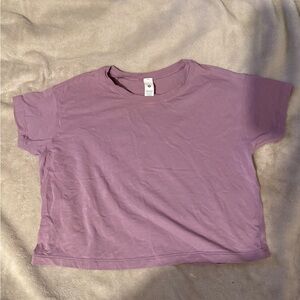Lululemon pink purple t shirt